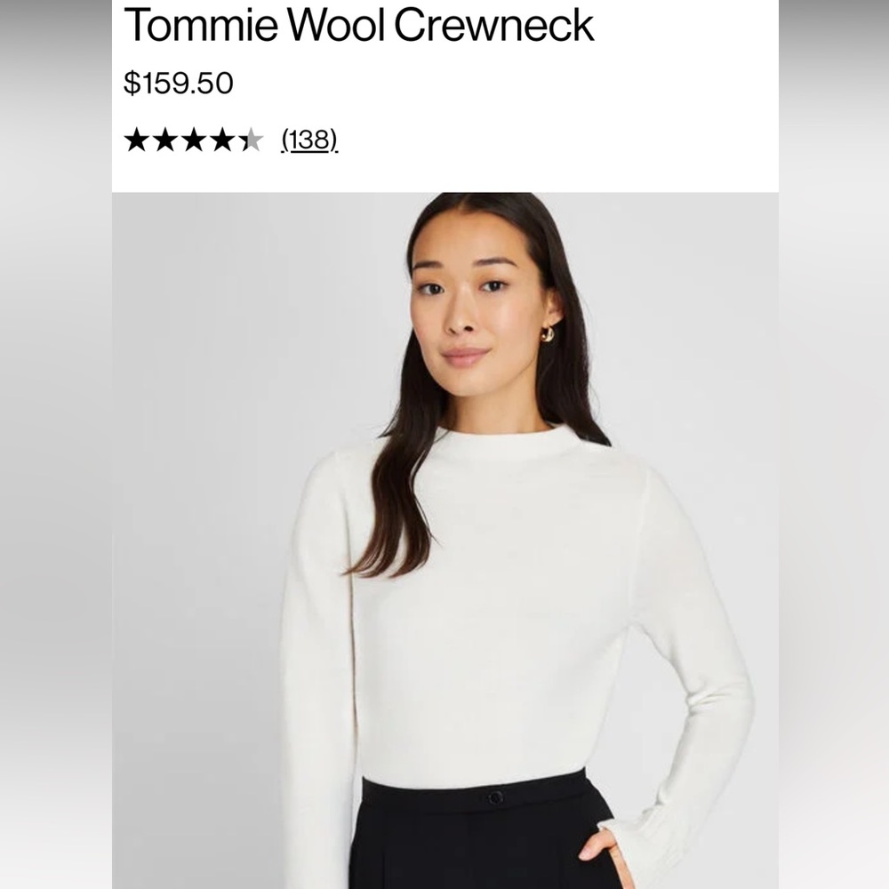 Club Monaco Tommie Wool Crewneck - PERFECT used condition.